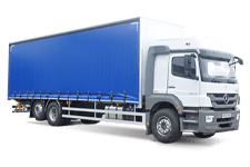 Car Hire Aberystwyth - 26 Tonne Curtain Side Truck - Truck hire Aberystwyth