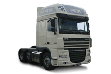Car Hire Aberystwyth - 44 Tonne Sleeper Truck - Truck hire Aberystwyth