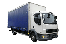 Car Hire Aberystwyth - 7.5 Tonne Curtain Side Truck - Truck hire Aberystwyth